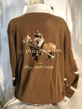 Preview: HV Polo Herren Langarm Poloshirt Almedo